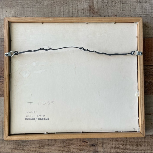 William Plante Photography Wicklow Cottage 10x8 Photo in Matted Oak Wood Frame - Picture 5 of 7